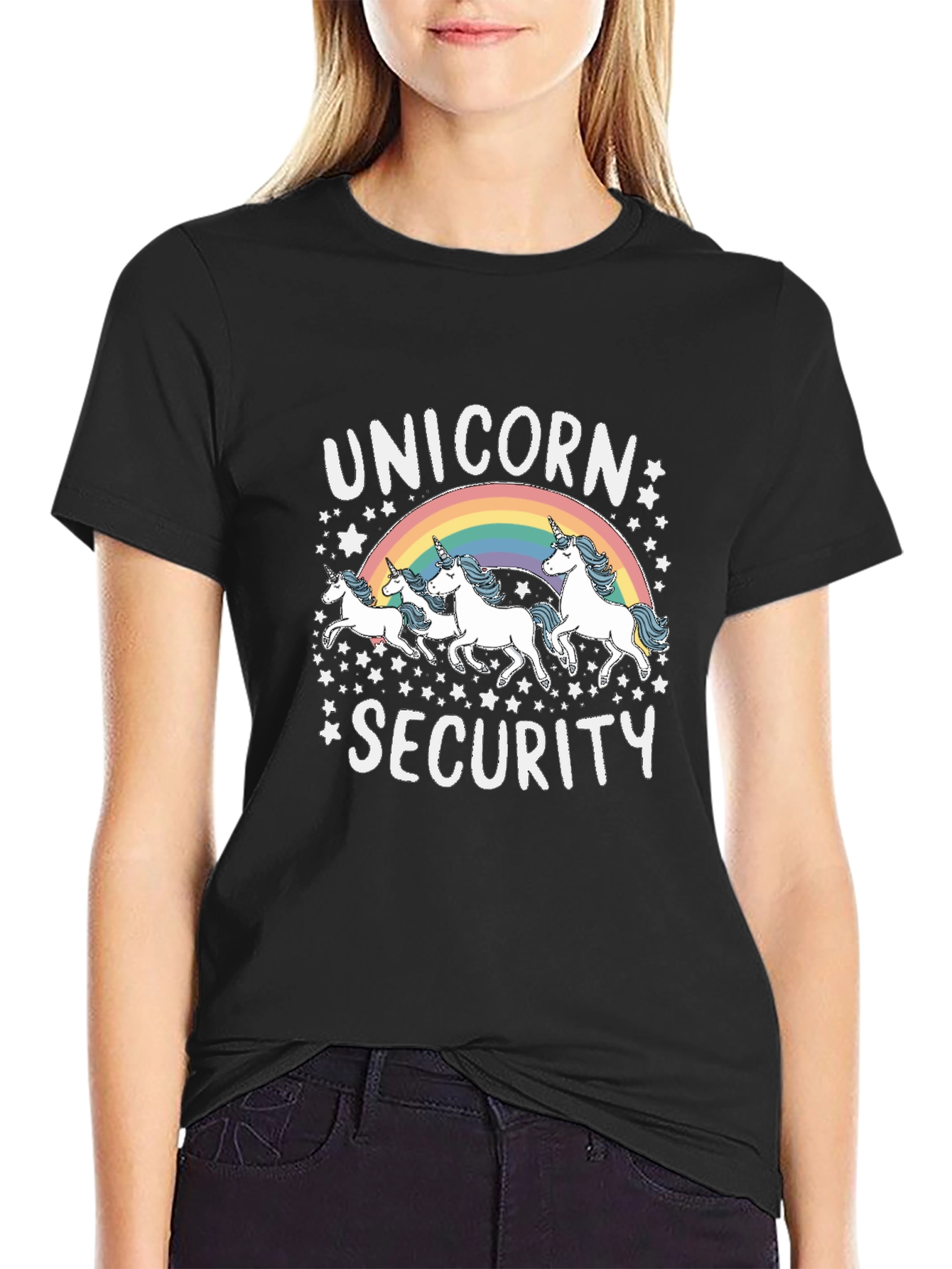 Unicorn Security Graphic Tee
