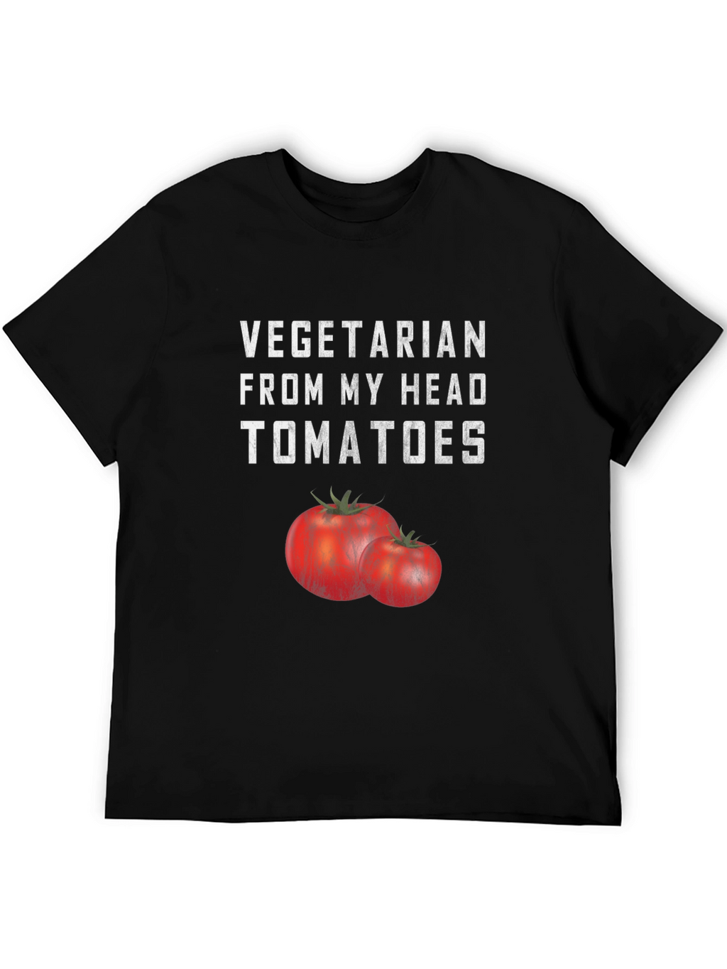 Vegetarian Tomato Graphic T-Shirt