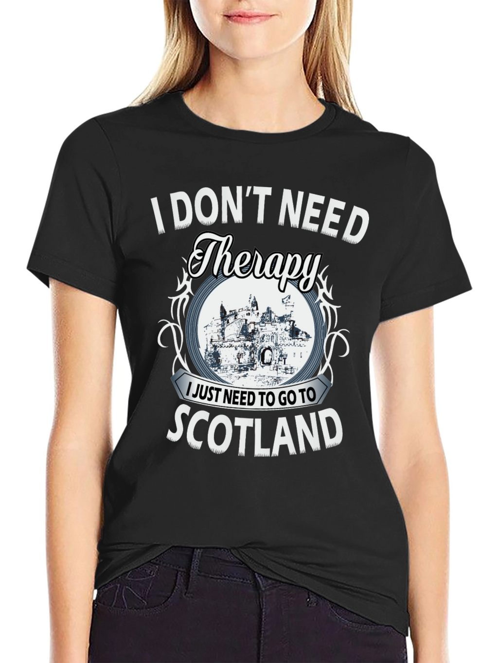 Scotland Therapy Graphic T-Shirt