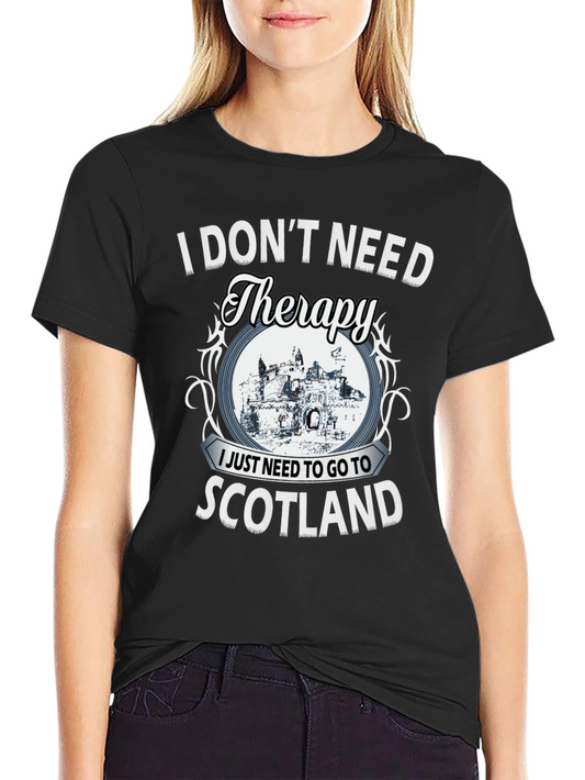 Scotland Therapy Graphic T-Shirt