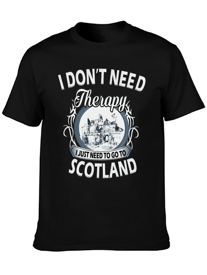 Scotland Therapy Graphic T-Shirt