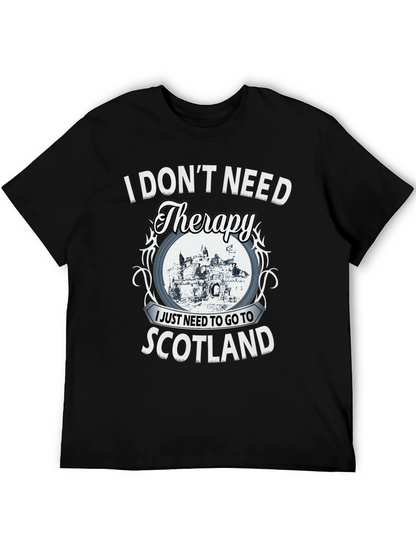 Scotland Therapy Graphic T-Shirt
