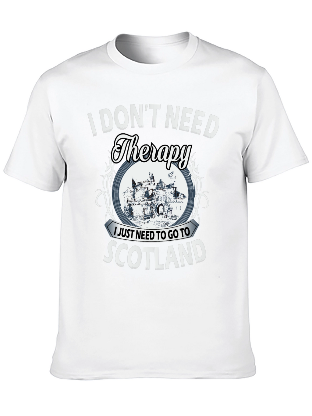 Scotland Therapy Graphic T-Shirt