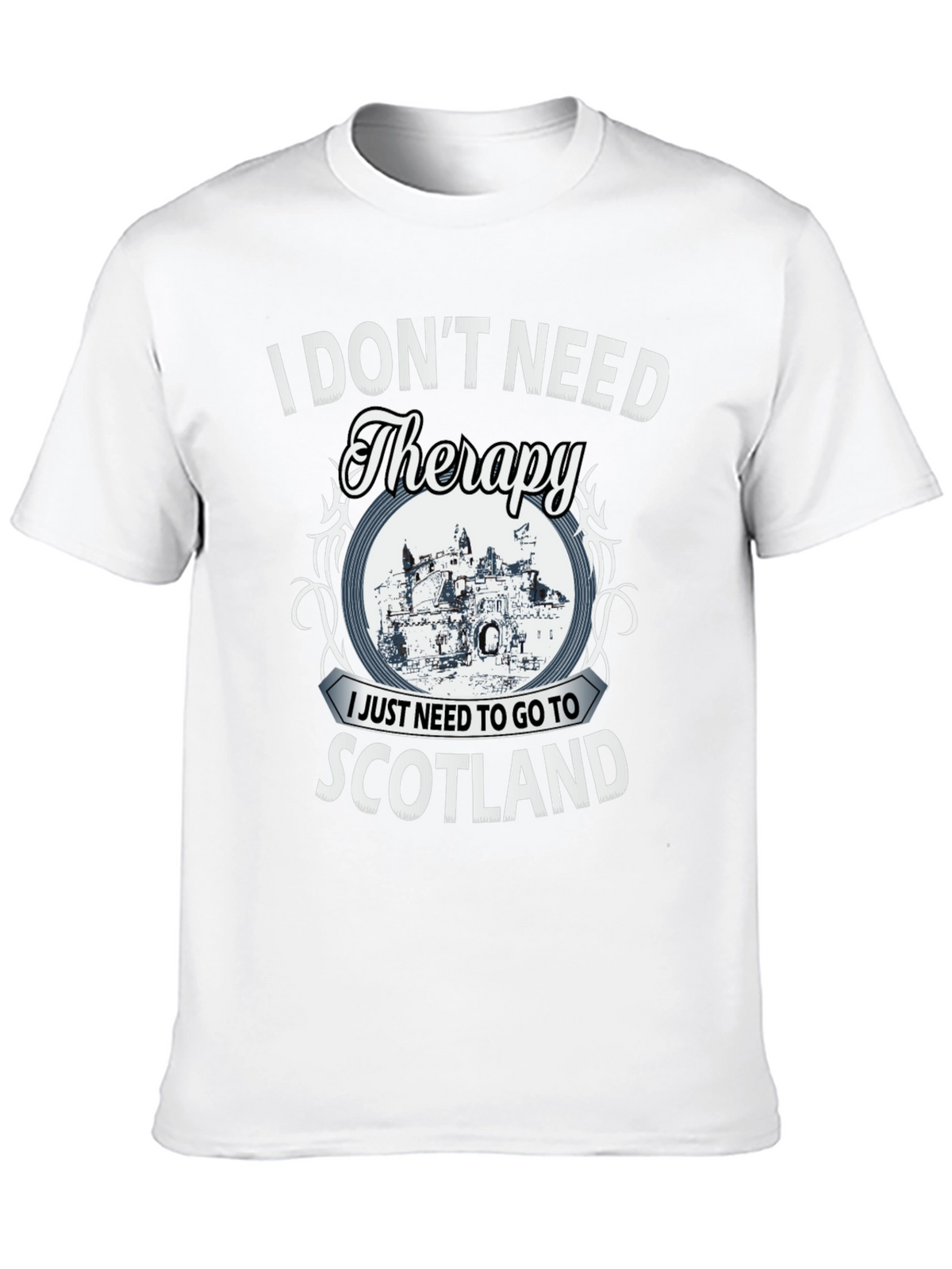 Scotland Therapy Graphic T-Shirt