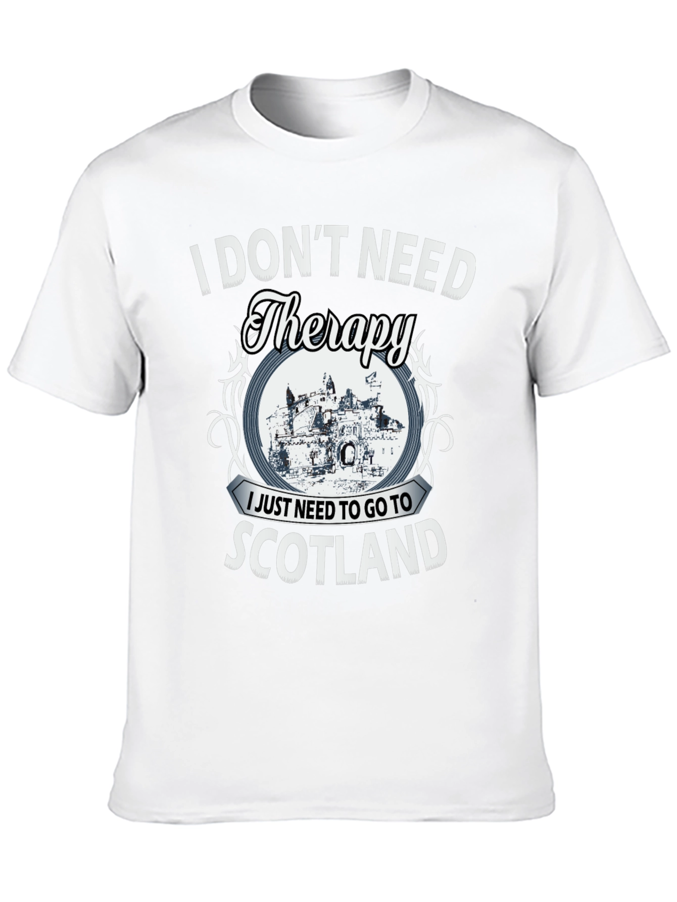 Scotland Therapy Graphic T-Shirt