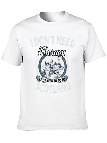 Scotland Therapy Graphic T-Shirt