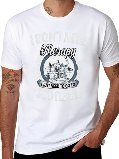 Scotland Therapy Graphic T-Shirt