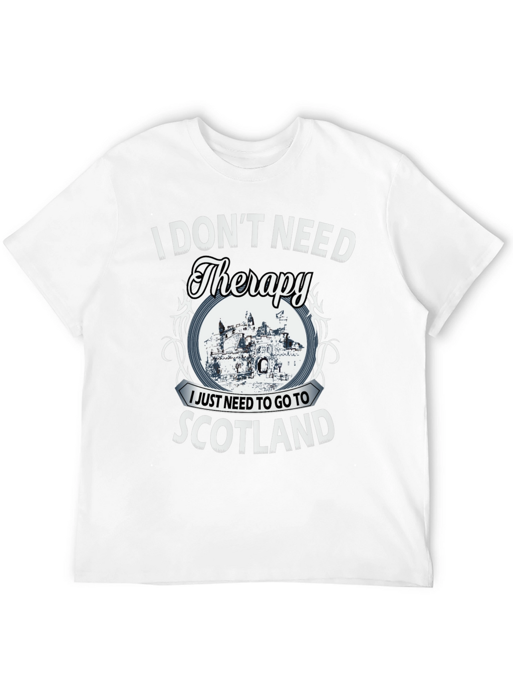 Scotland Therapy Graphic T-Shirt
