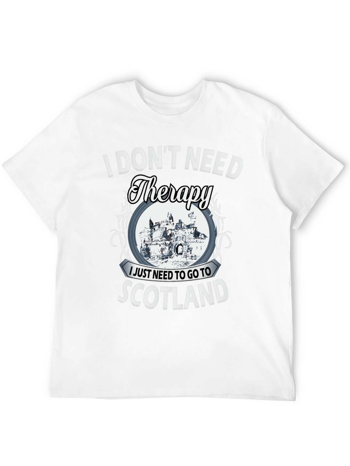 Scotland Therapy Graphic T-Shirt