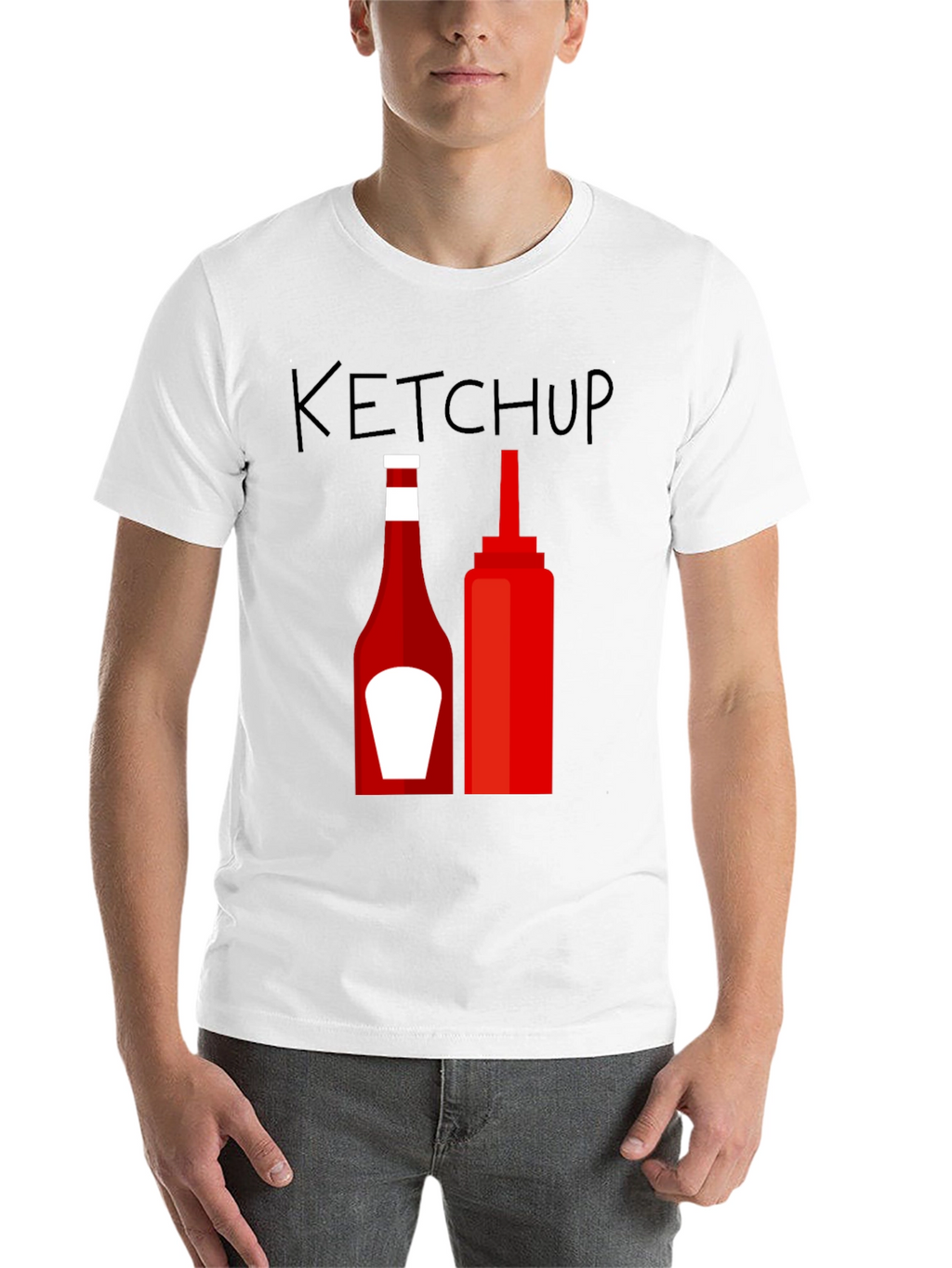 Ketchup T-Shirt - Funny Graphic Tee