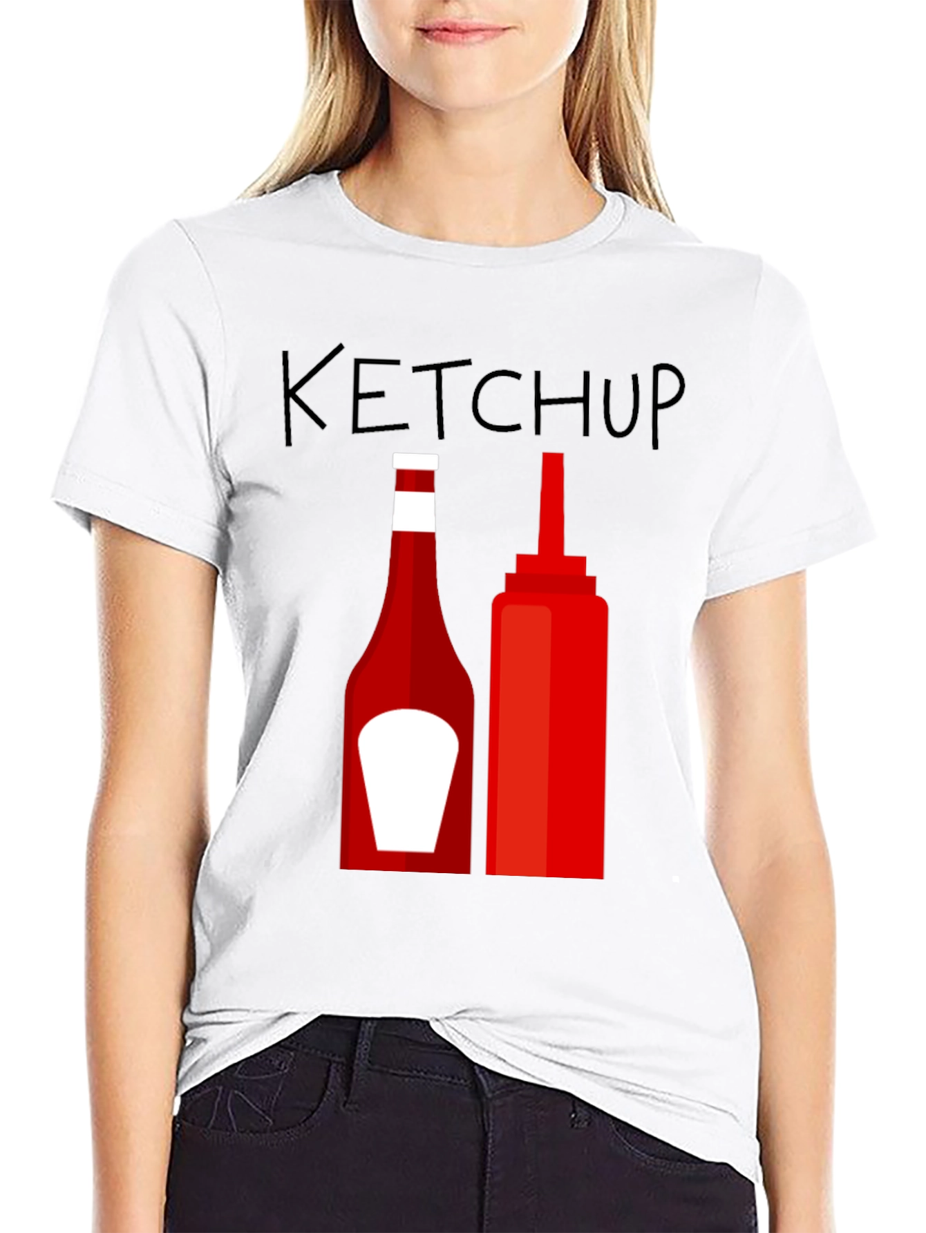 Ketchup T-Shirt - Funny Graphic Tee
