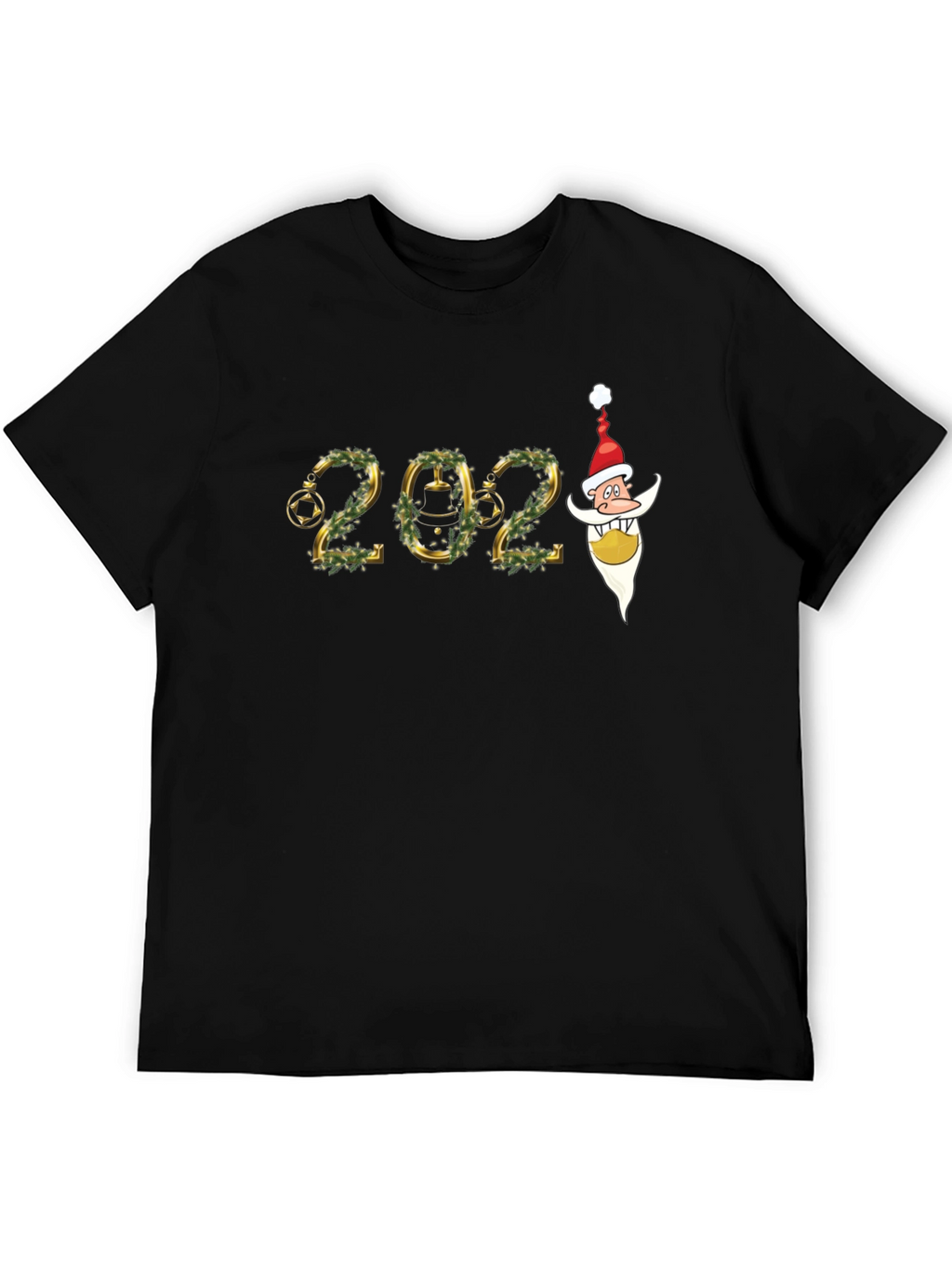 Festive 2024 Santa Graphic T-Shirt