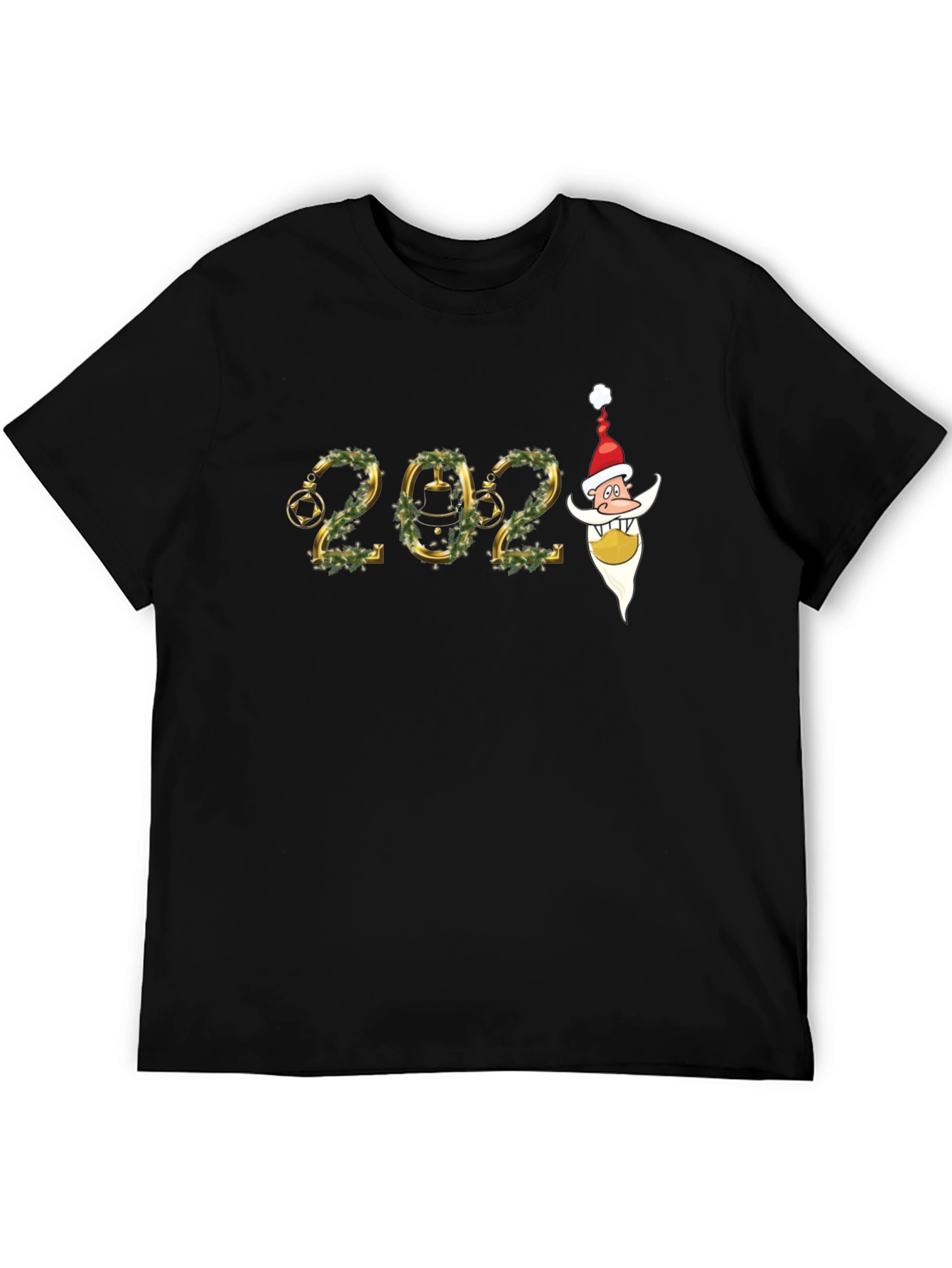 Festive 2024 Santa Graphic T-Shirt