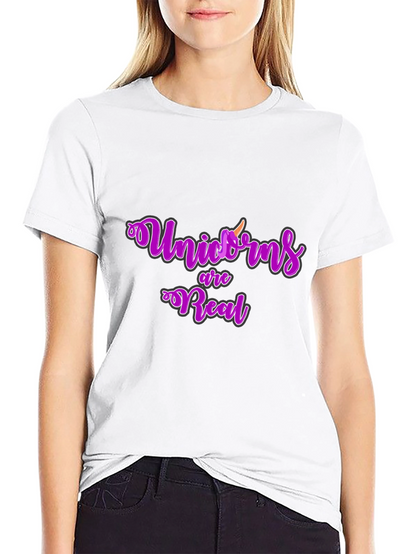 Unicorns Are Real Graphic T-Shirt