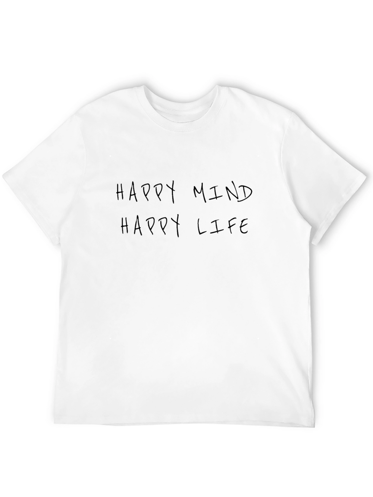 Happy Mind Happy Life Graphic T-Shirt