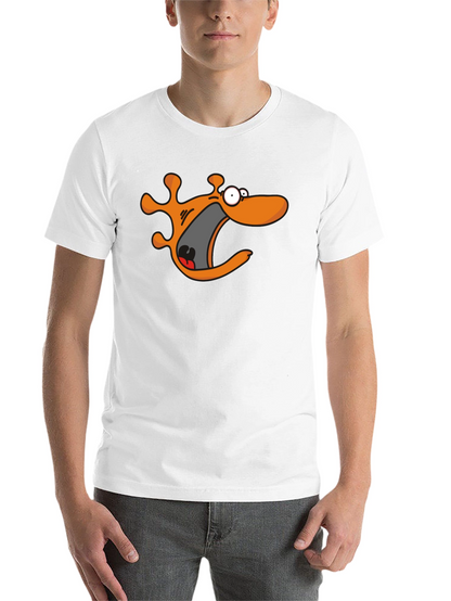 Cartoon Monster Black T-Shirt