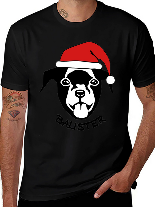 Festive Dog Baulister T-Shirt
