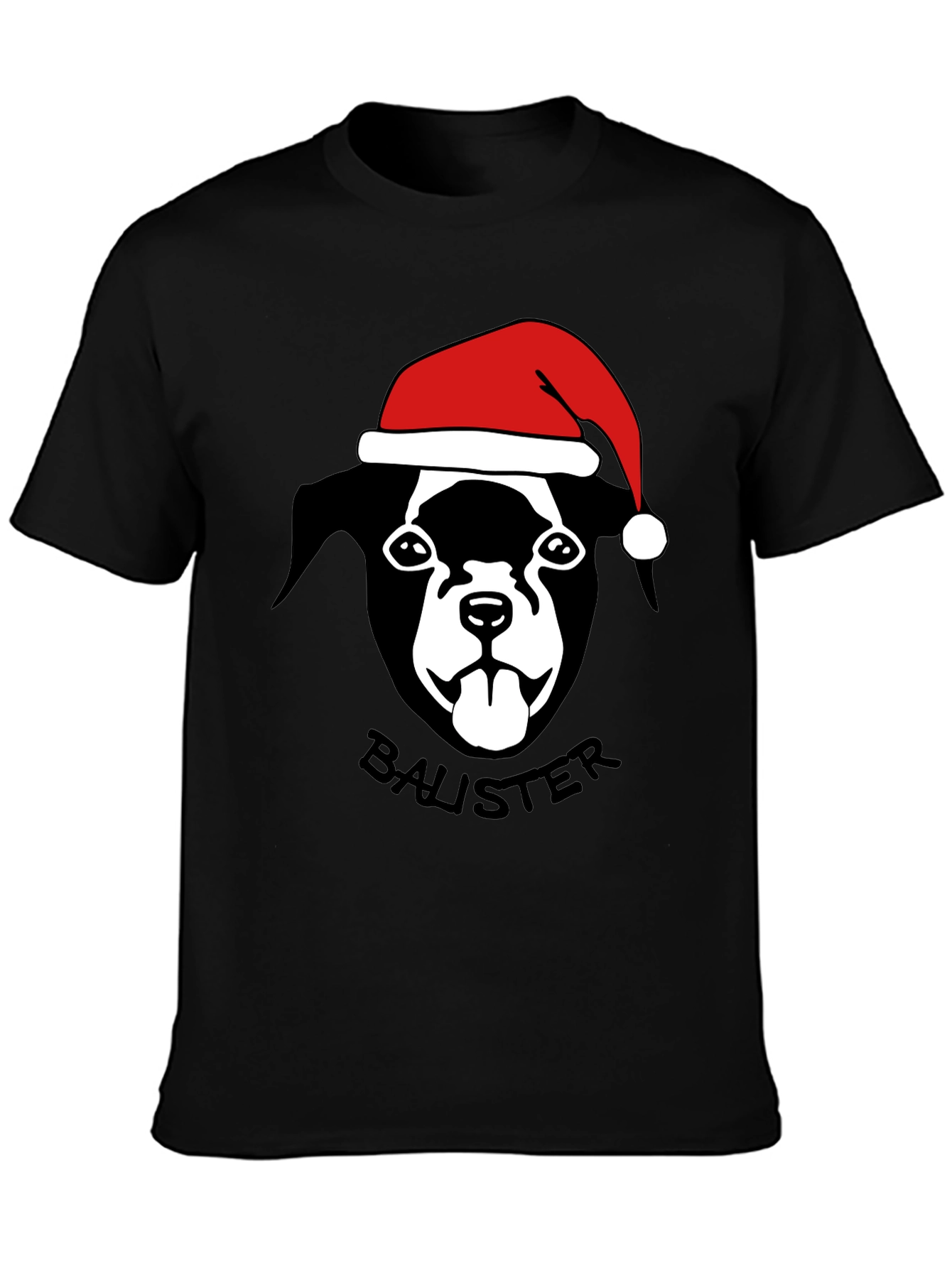 Festive Dog Baulister T-Shirt