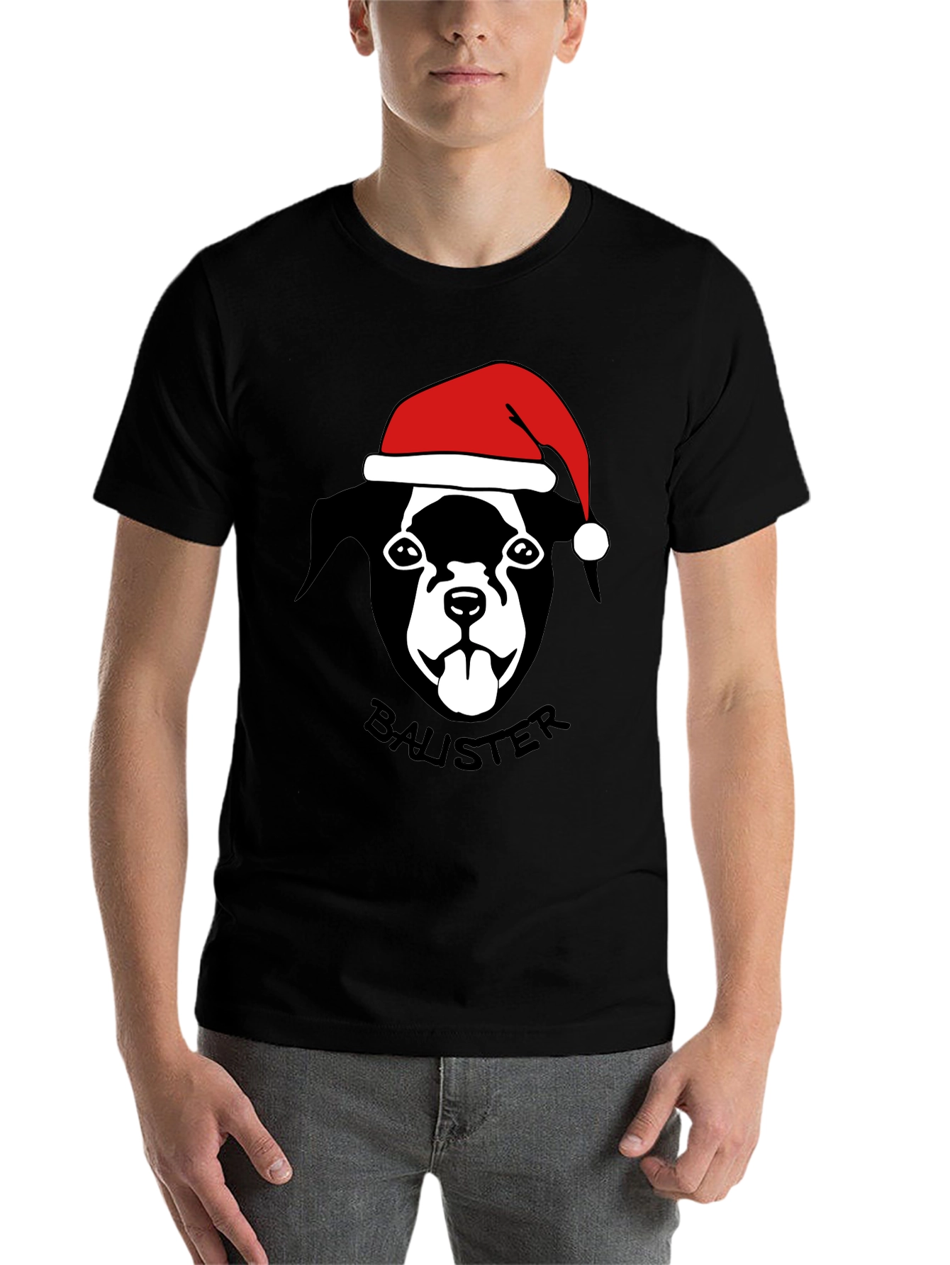 Festive Dog Baulister T-Shirt