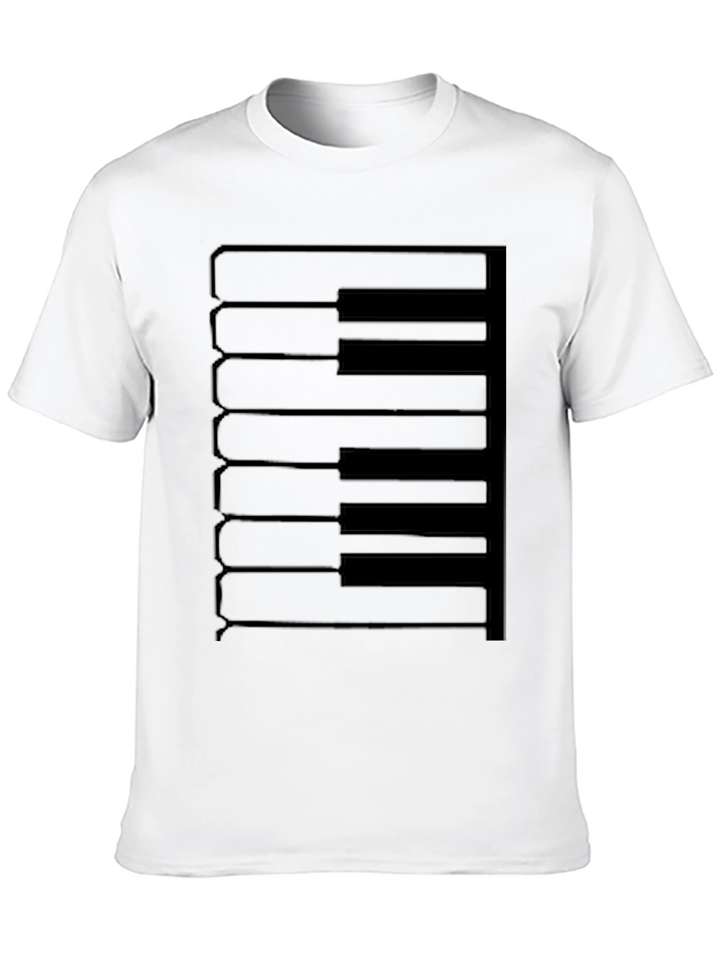 Piano Keys Graphic Tee - Musician T-Shirt