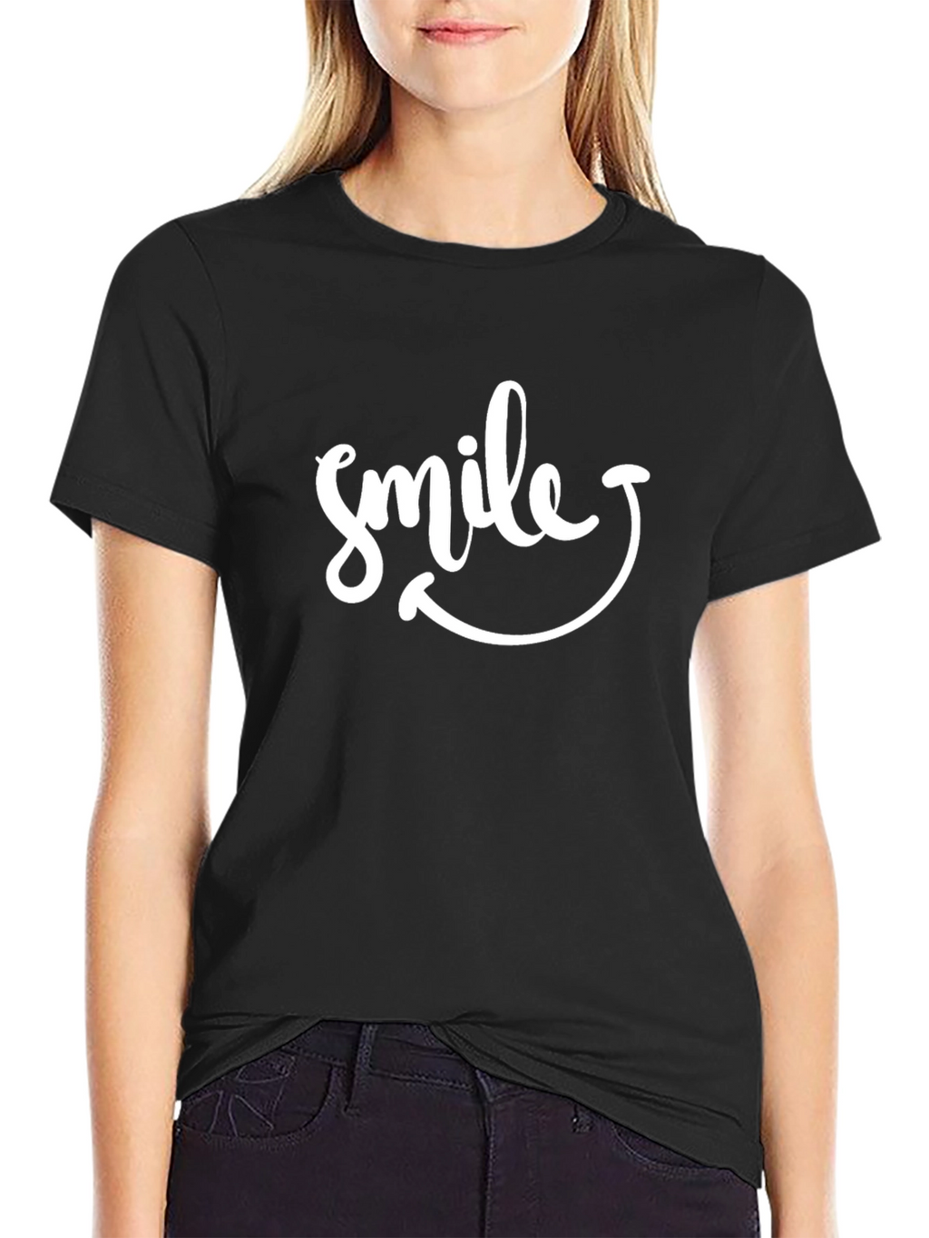 Smile Graphic Tee - Comfort & Style!