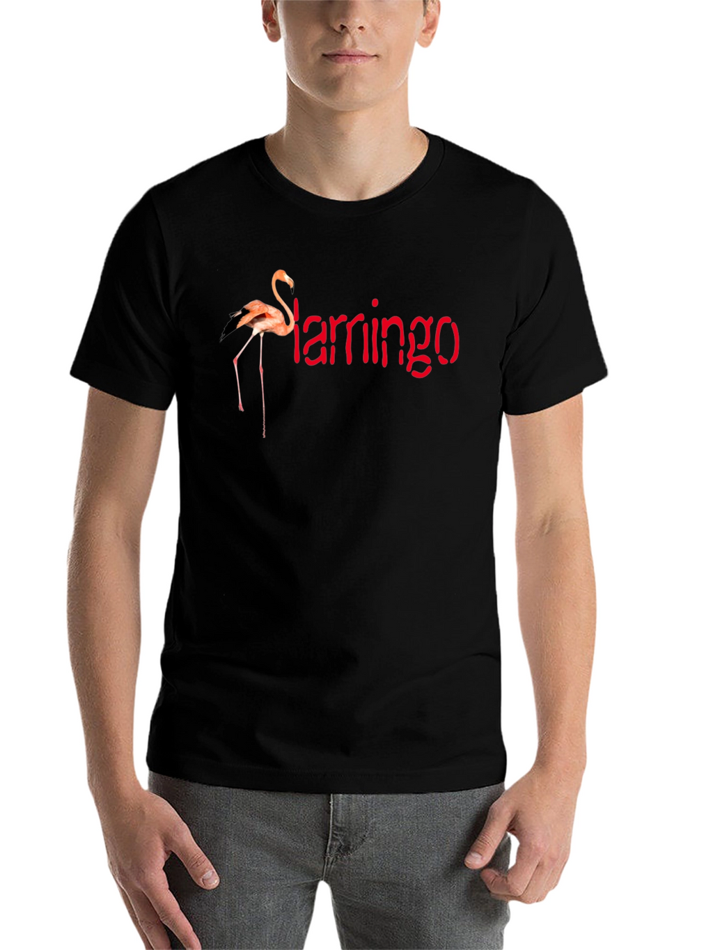 Flamingo Graphic T-Shirt - Stylish & Fun!