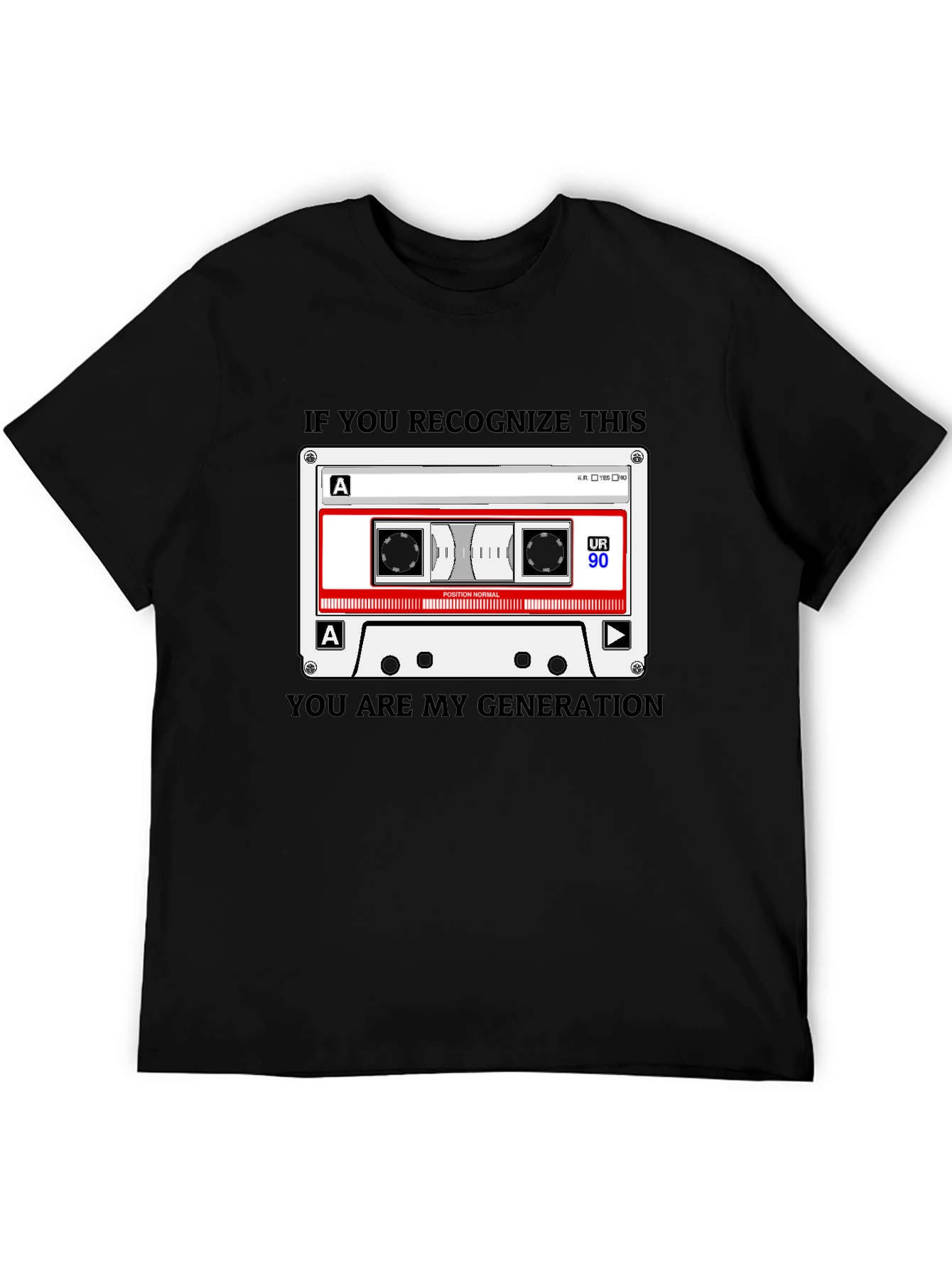 Retro Cassette Generation T-Shirt