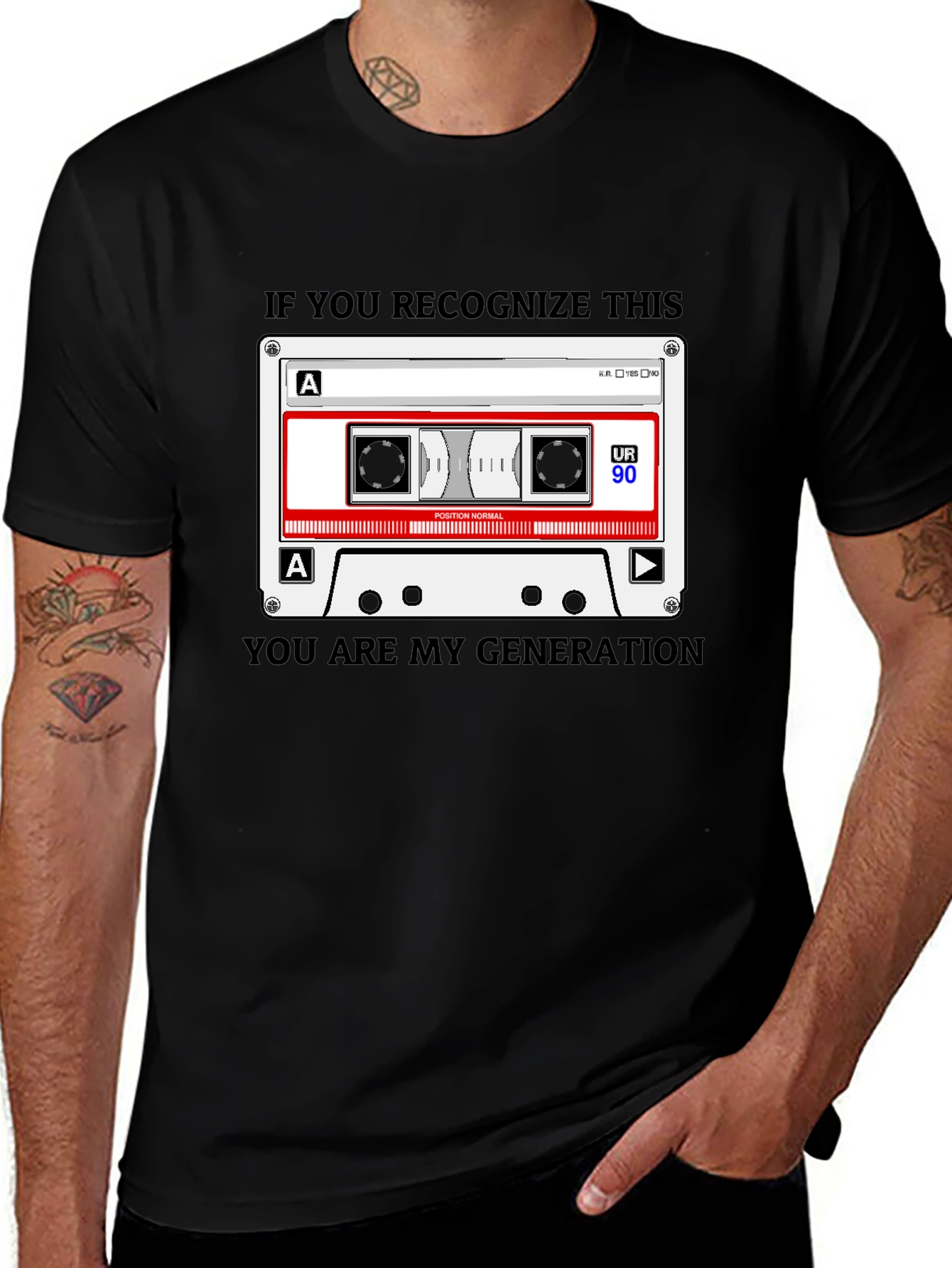 Retro Cassette Generation T-Shirt