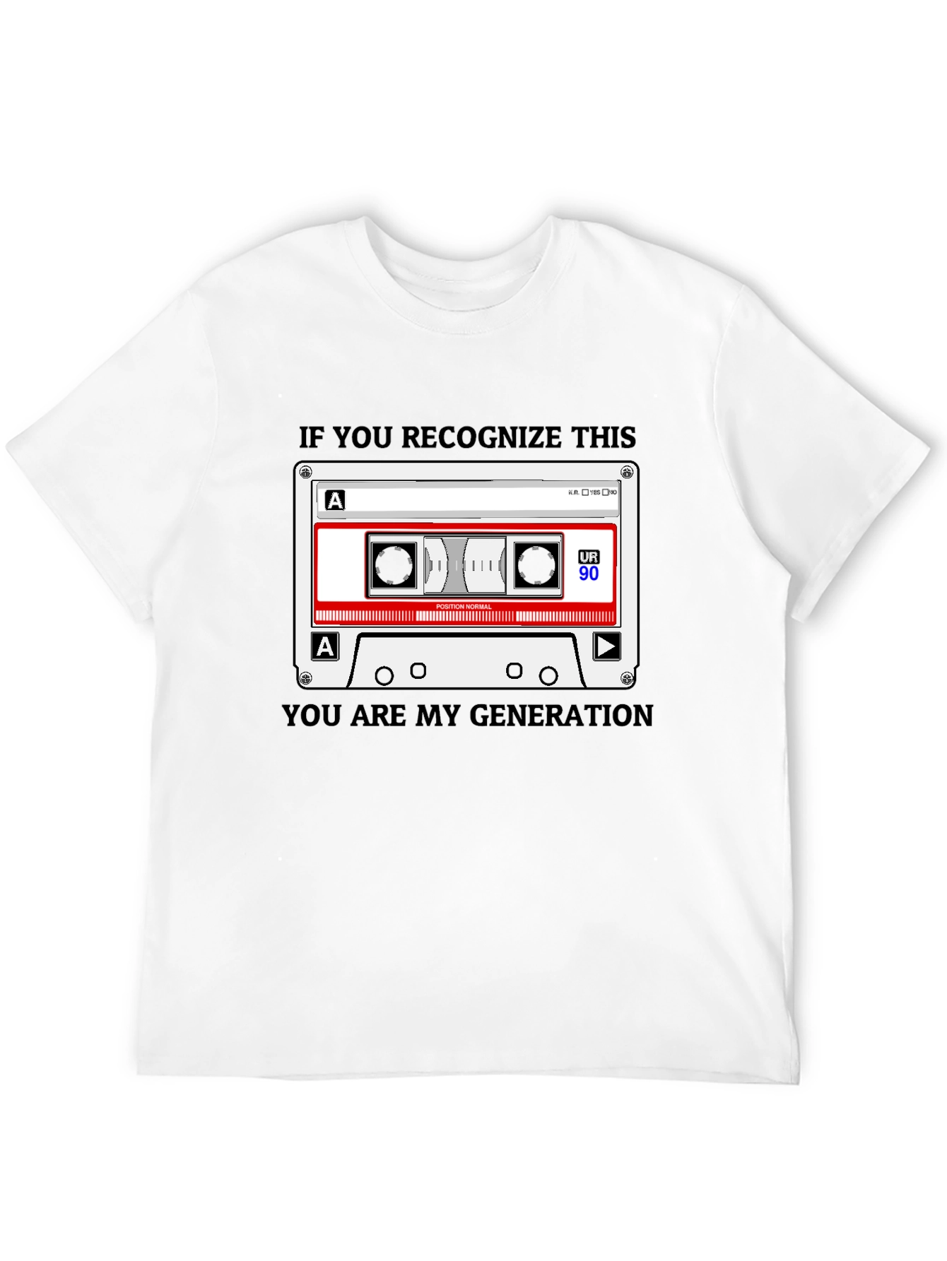 Retro Cassette Generation T-Shirt