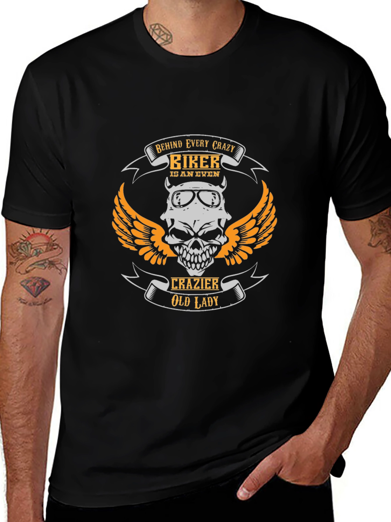 Crazy Biker T-Shirt