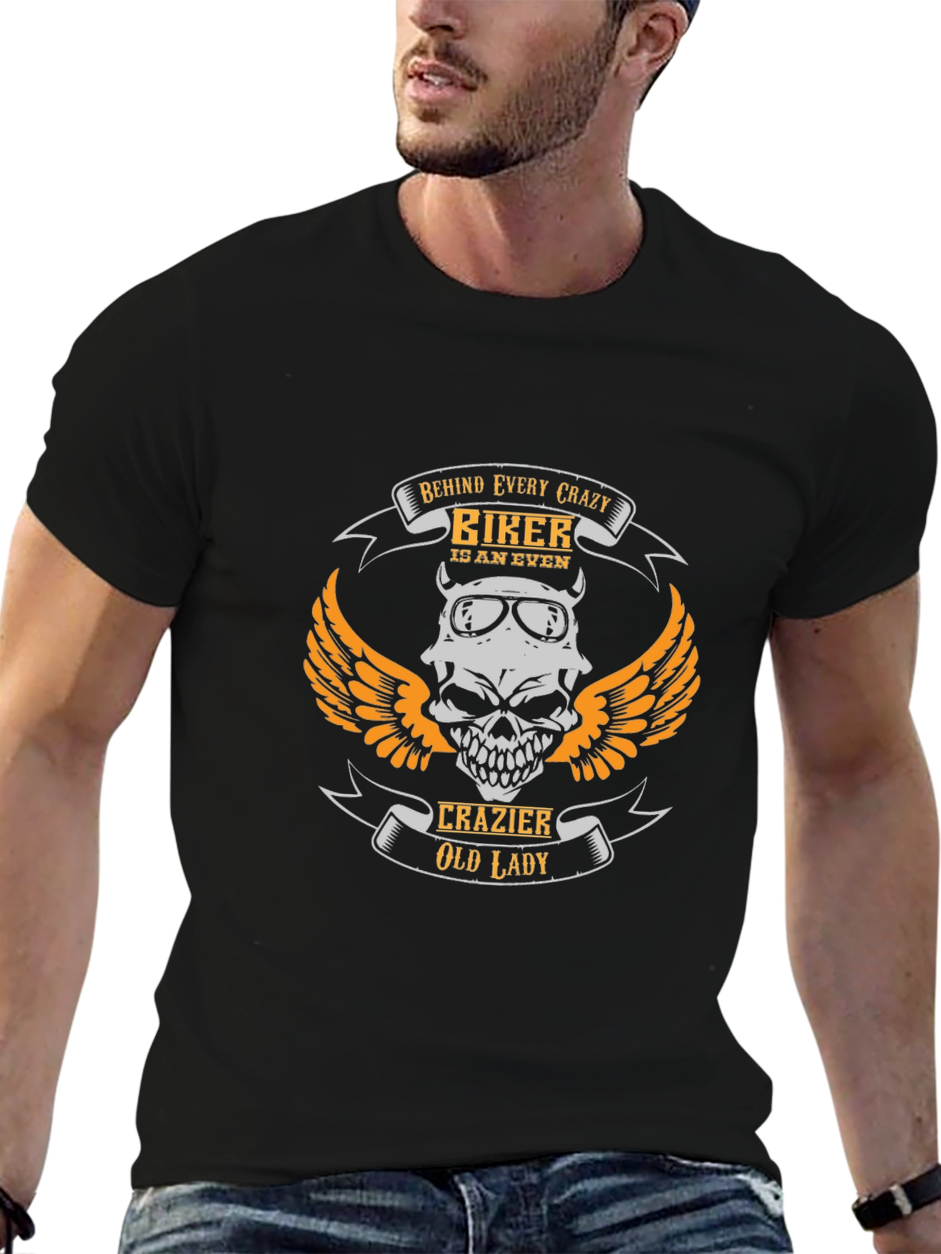 Crazy Biker T-Shirt