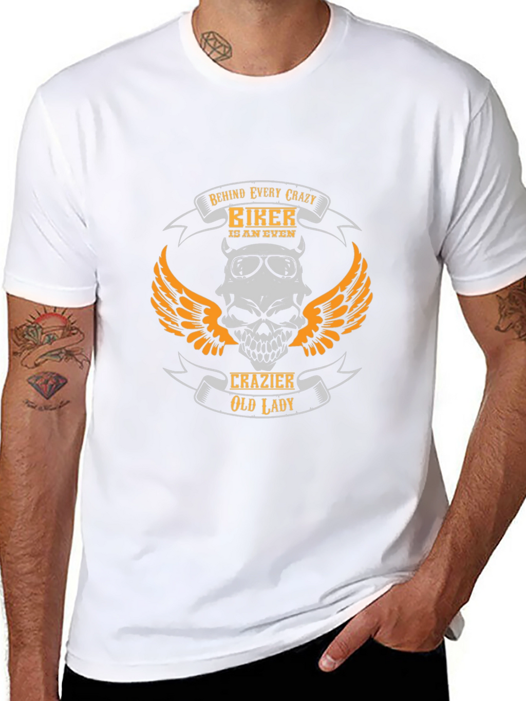 Crazy Biker T-Shirt