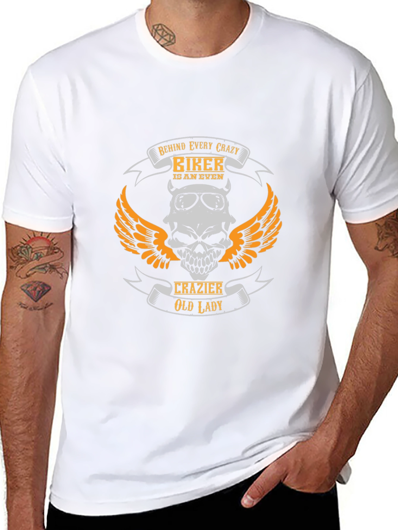 Crazy Biker T-Shirt