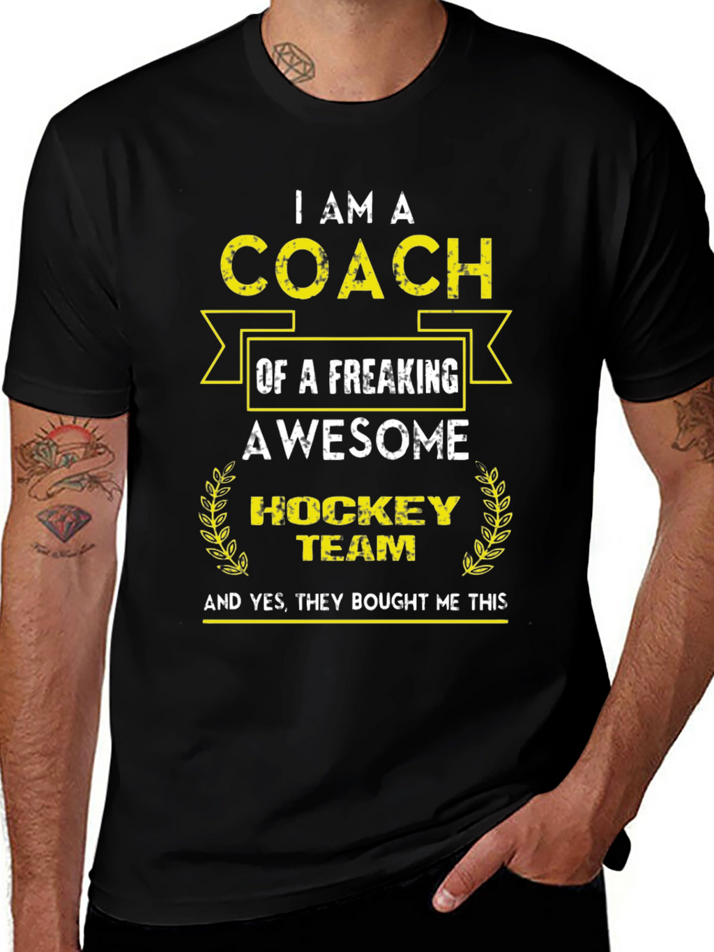 Awesome Hockey Coach T-Shirt