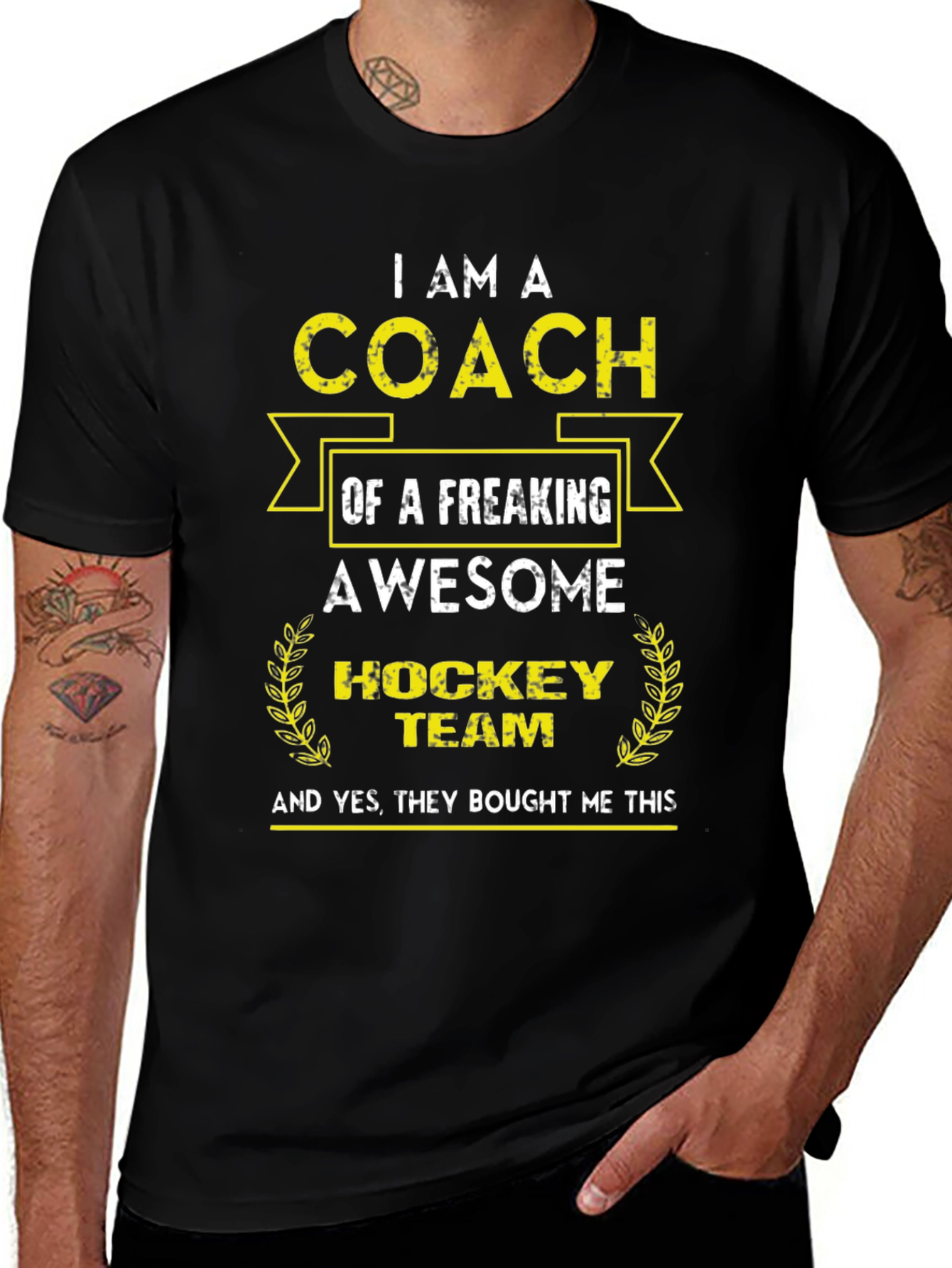 Awesome Hockey Coach T-Shirt