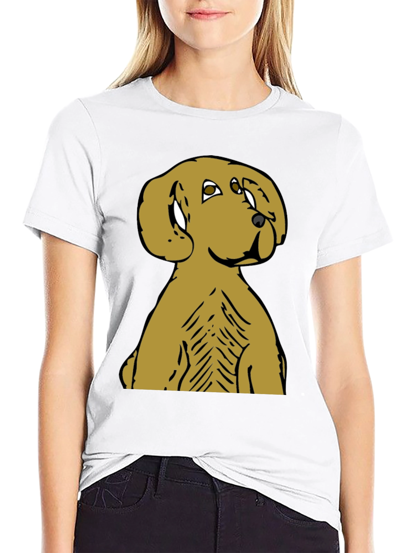 Dog Graphic Tee - Cute Cartoon Dog Shirt