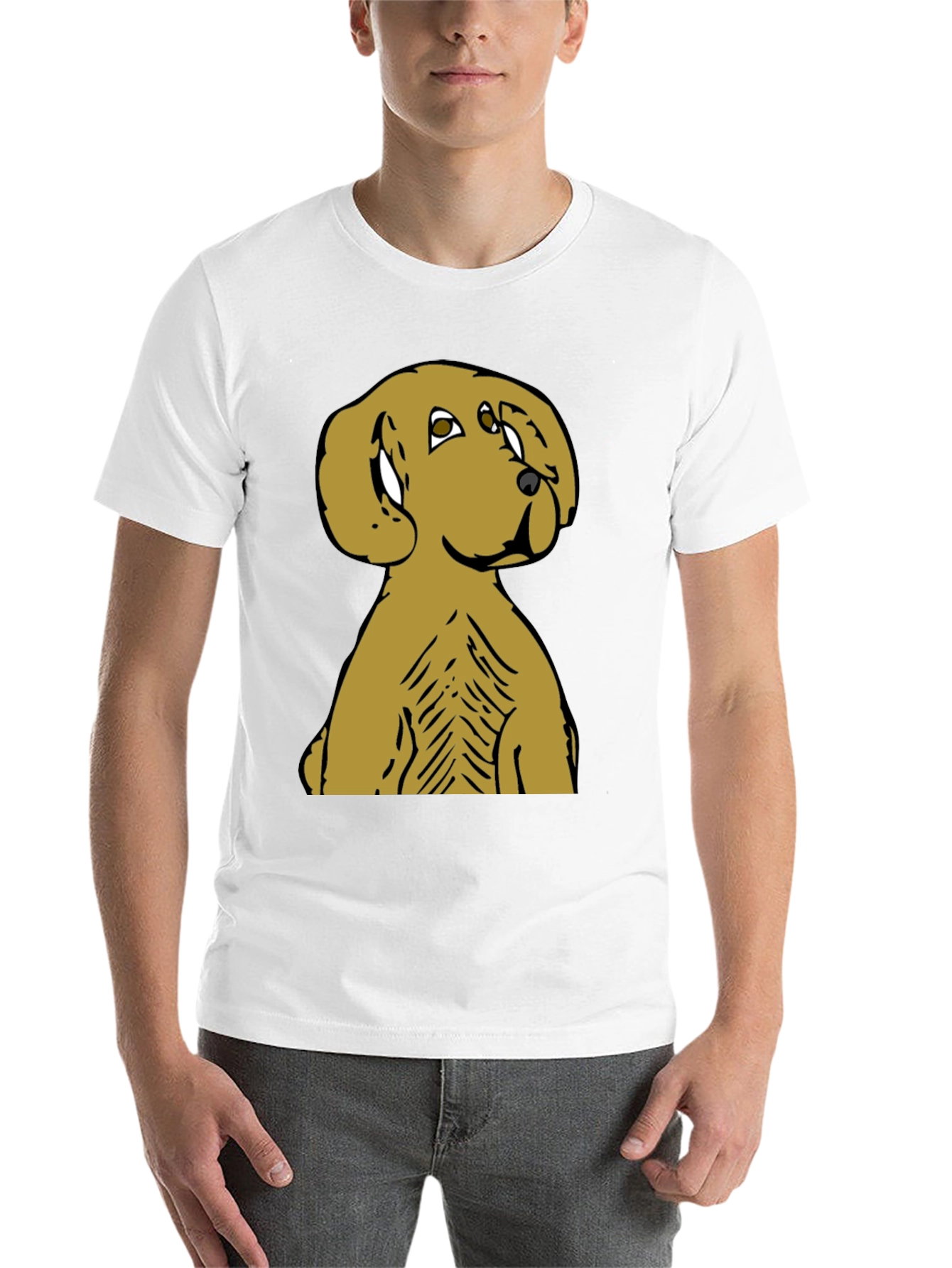 Dog Graphic Tee - Cute Cartoon Dog Shirt