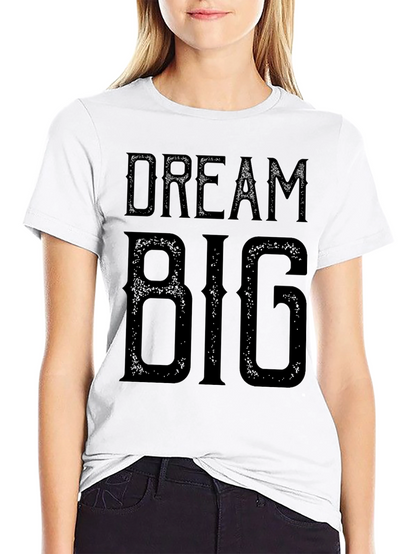 Dream Big Black Graphic Tee