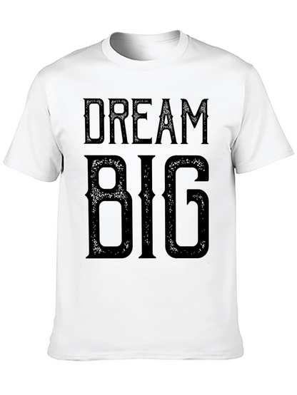 Dream Big Black Graphic Tee