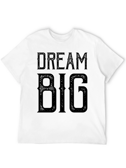 Dream Big Black Graphic Tee