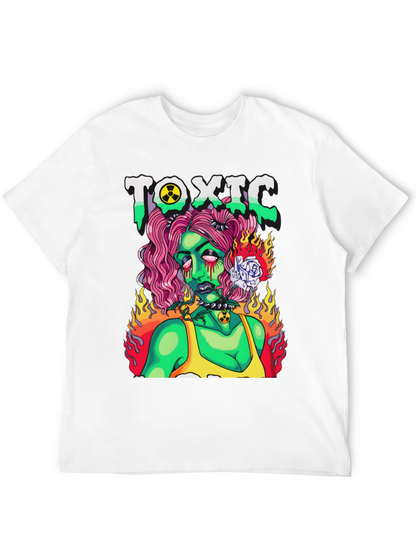Toxic Zombie Girl Graphic T-Shirt