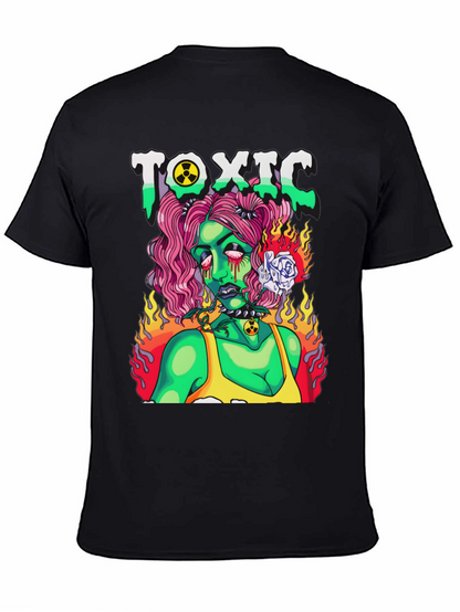 Toxic Zombie Girl Graphic T-Shirt