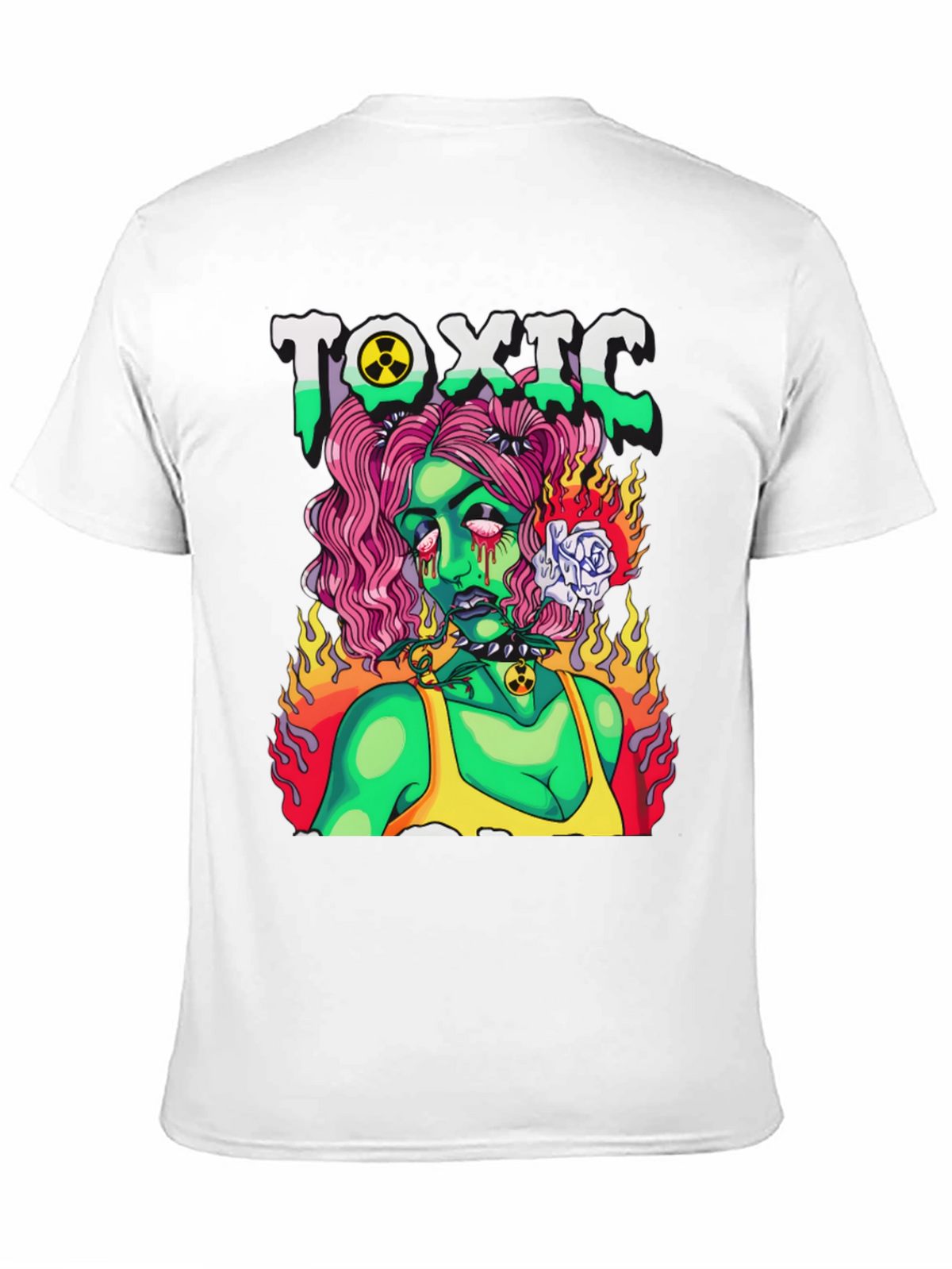 Toxic Zombie Girl Graphic T-Shirt