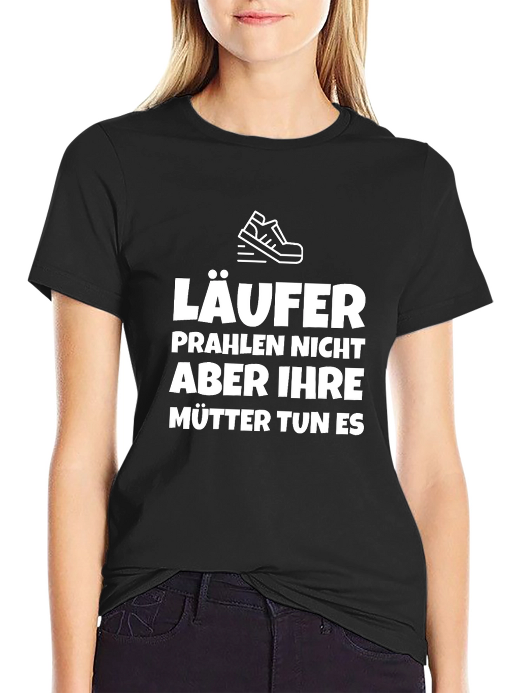 Runners Mom T-Shirt - German Text