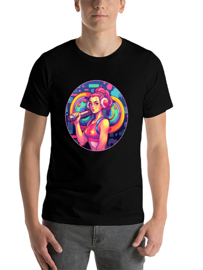 Retro Fitness Girl Tee