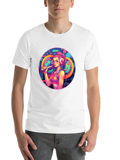 Retro Fitness Girl Tee