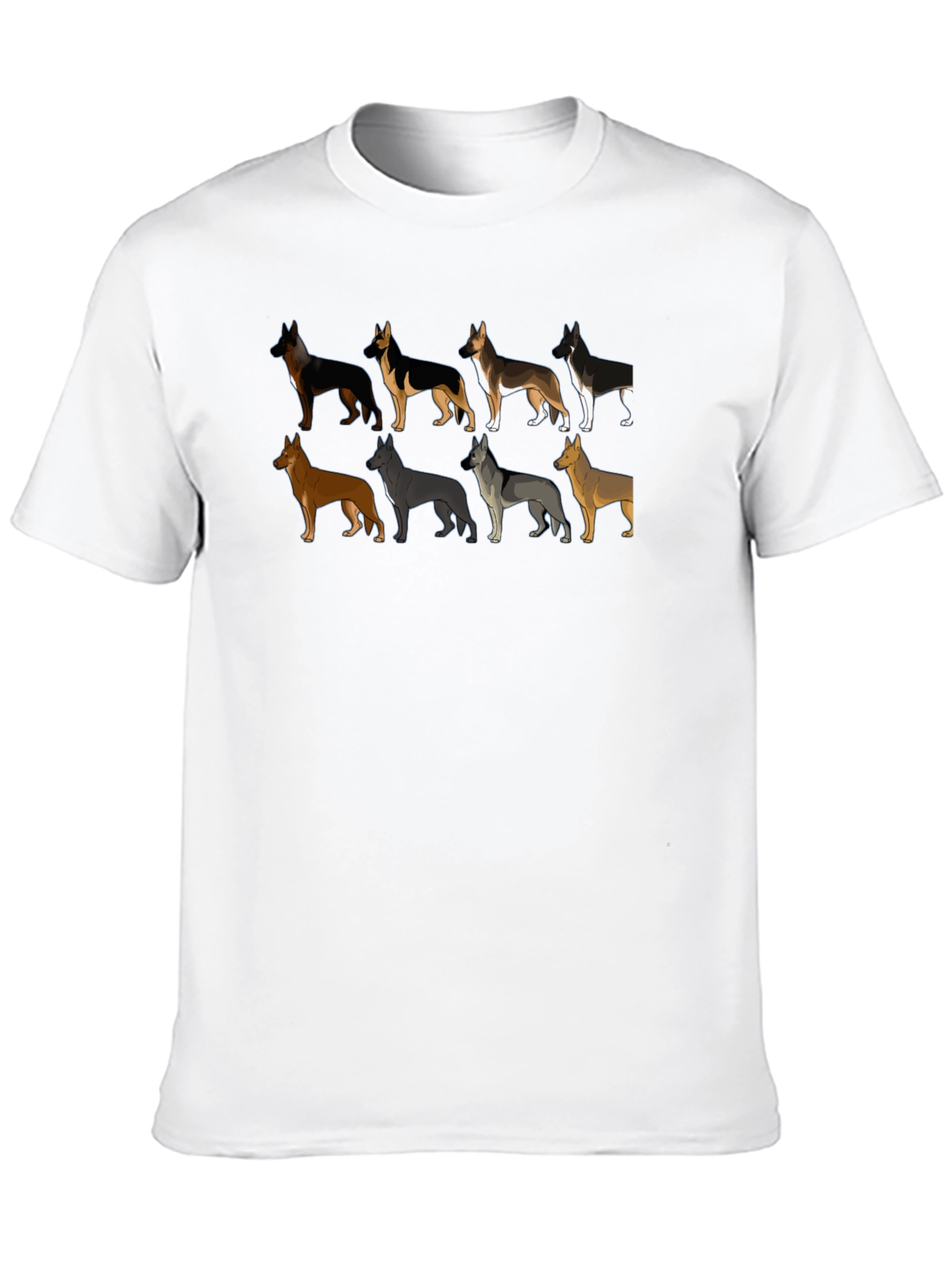 German Shepherd Dogs T-Shirt - Stylish Pet Lover Tee