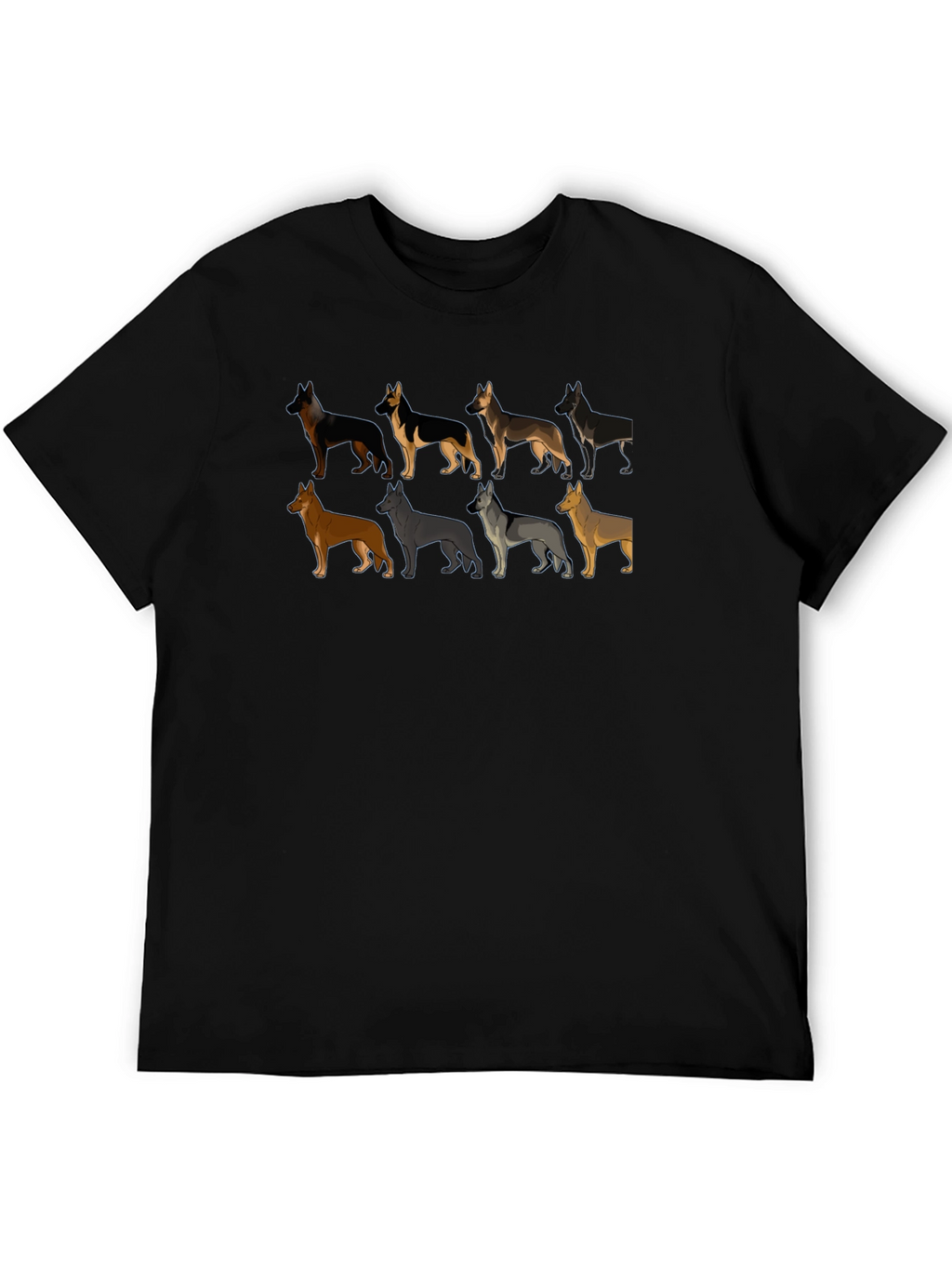 German Shepherd Dogs T-Shirt - Stylish Pet Lover Tee