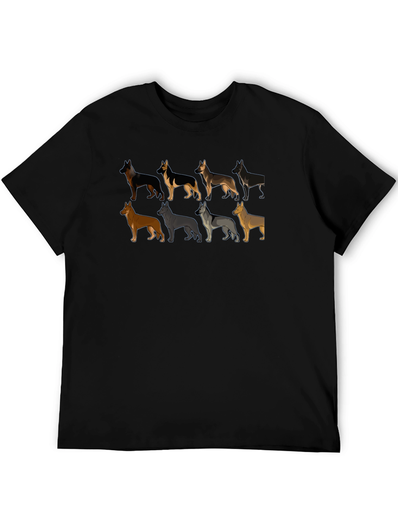 German Shepherd Dogs T-Shirt - Stylish Pet Lover Tee