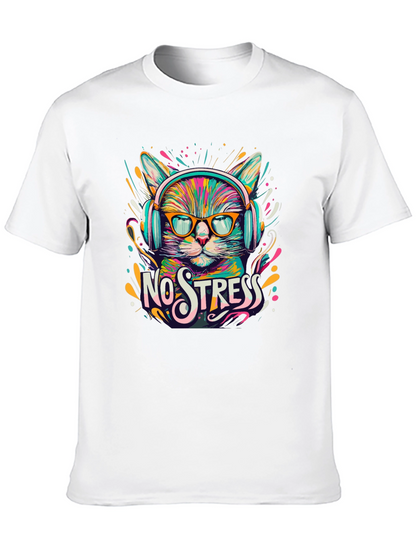 No Stress Cat T-Shirt